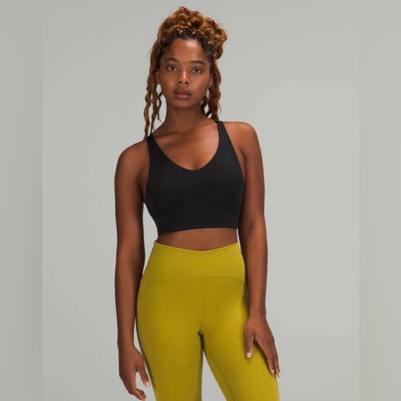 lululemon athletica Other - Lululemon In Alignment Longline Bra Size 4